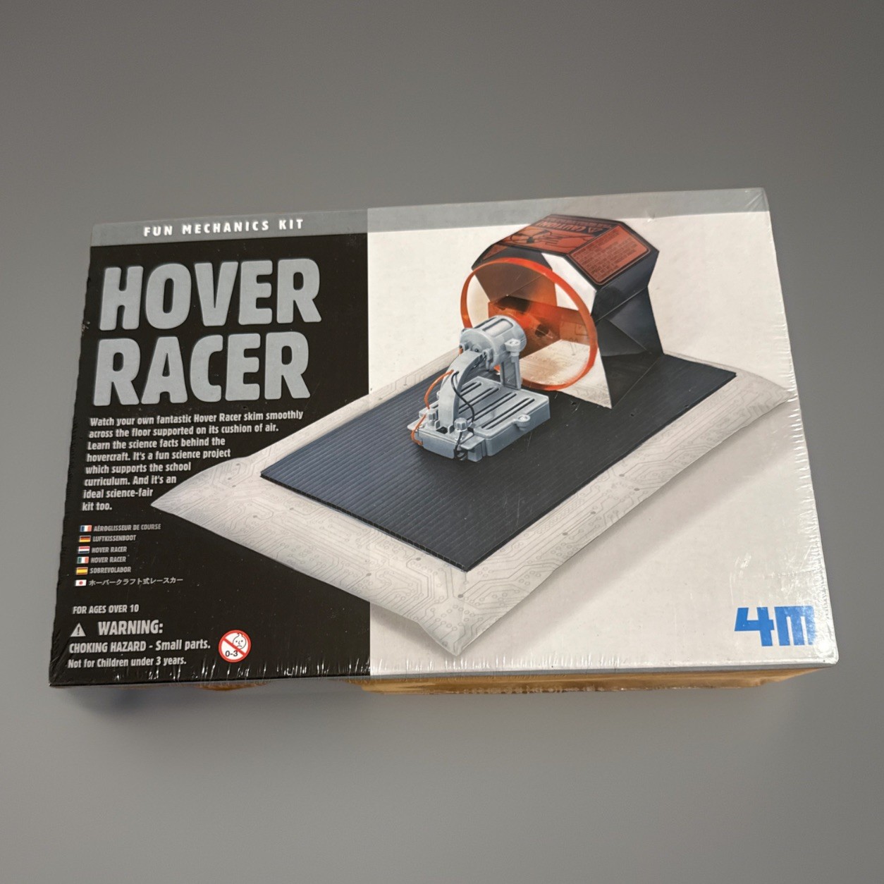 KIDZ ROBOTIX HOVER RACER 4M 2019 JE612691 STEAM Powered Kids New SEALED
