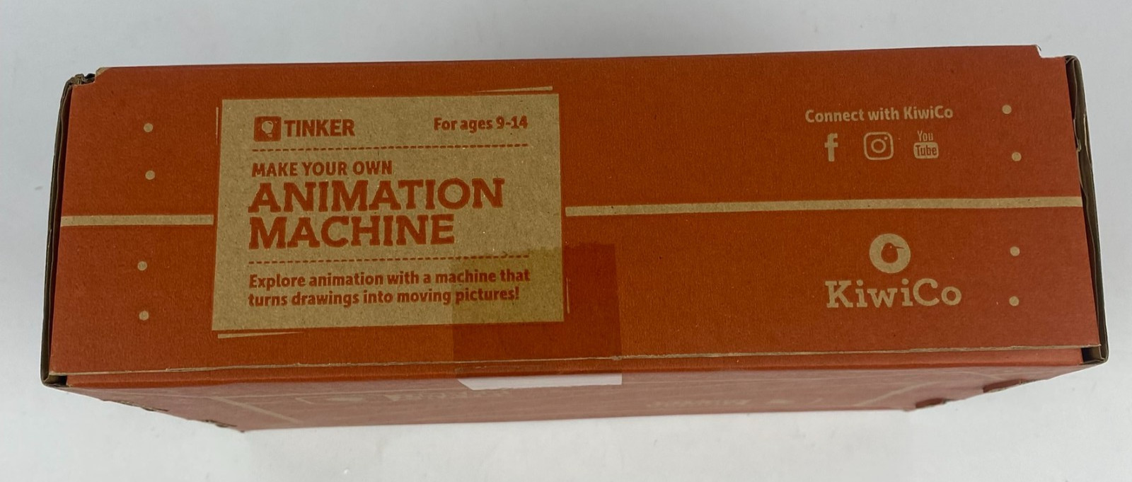 Kiwi Co Tinker Crate Animation Machine Make Your Own Stem Kit Ages 9+ Open Box