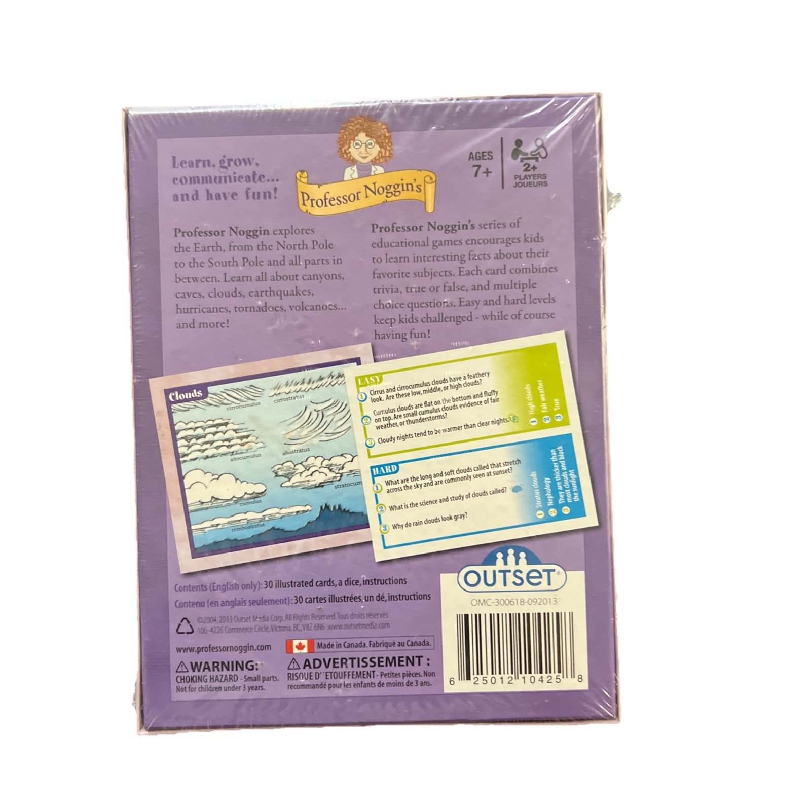 NEWProfessor Noggin’s Earth Science CardGame Great For Home school &Classroom#15
