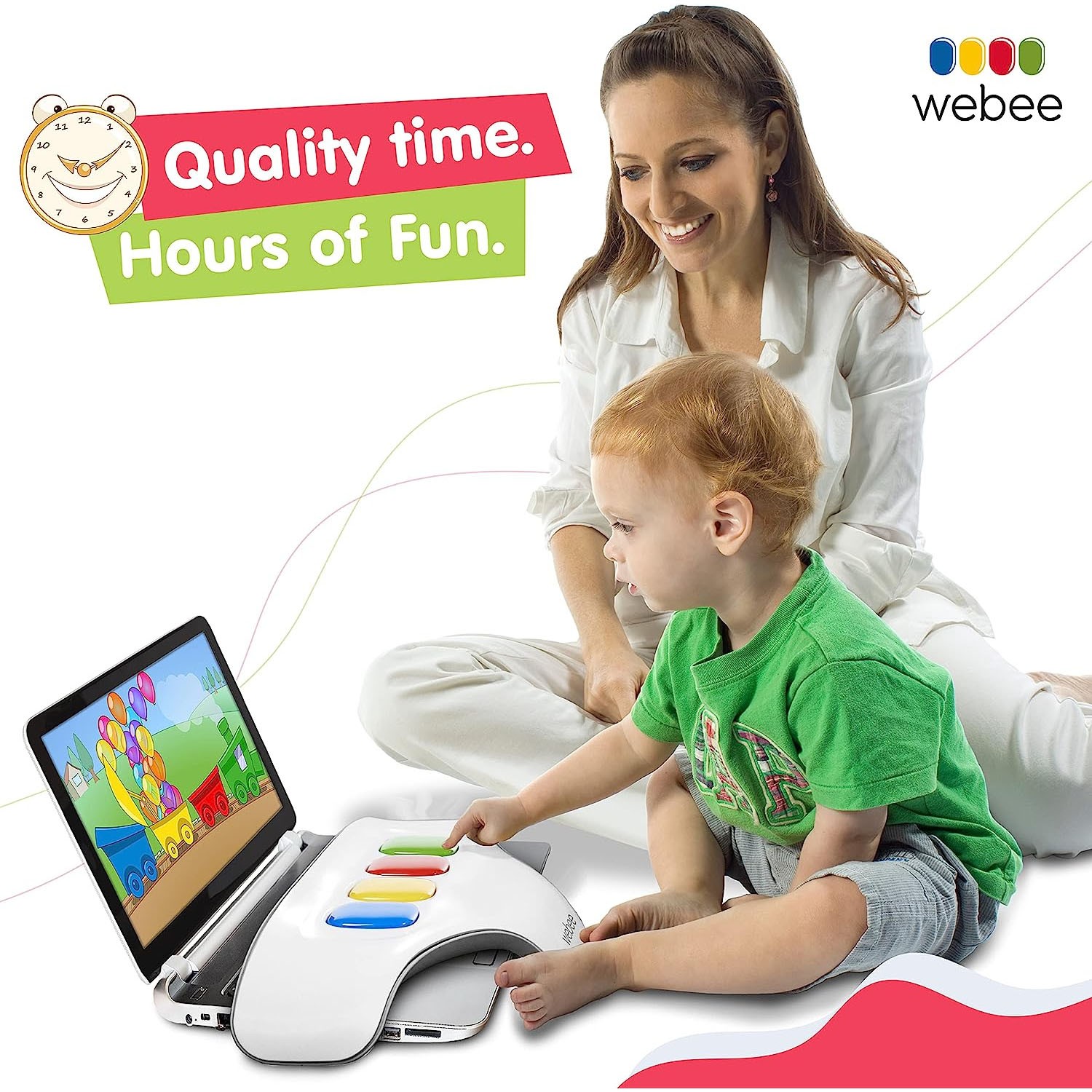 Webee Toddler and Children’s Learning Game Console For Ages 2-6