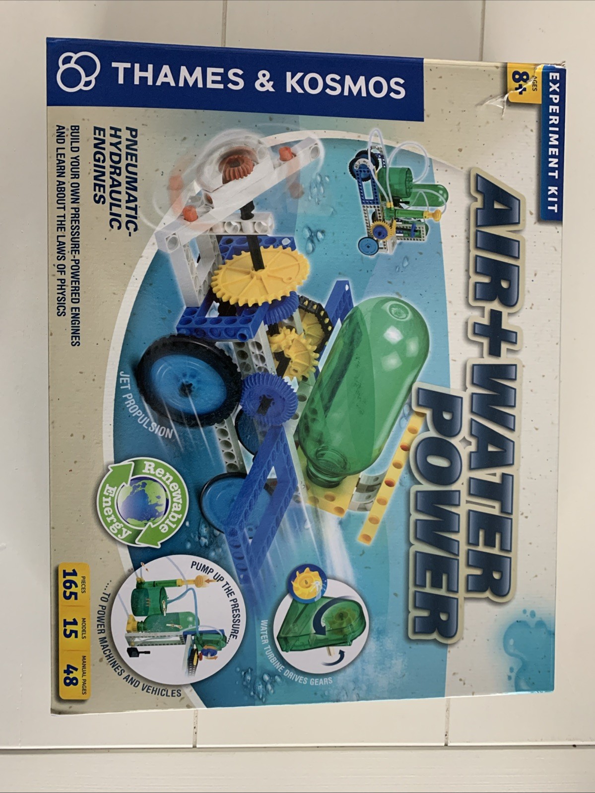 Thames & Kosmos Air+water Power Experiment Kit for Kids Ages 8 and Up