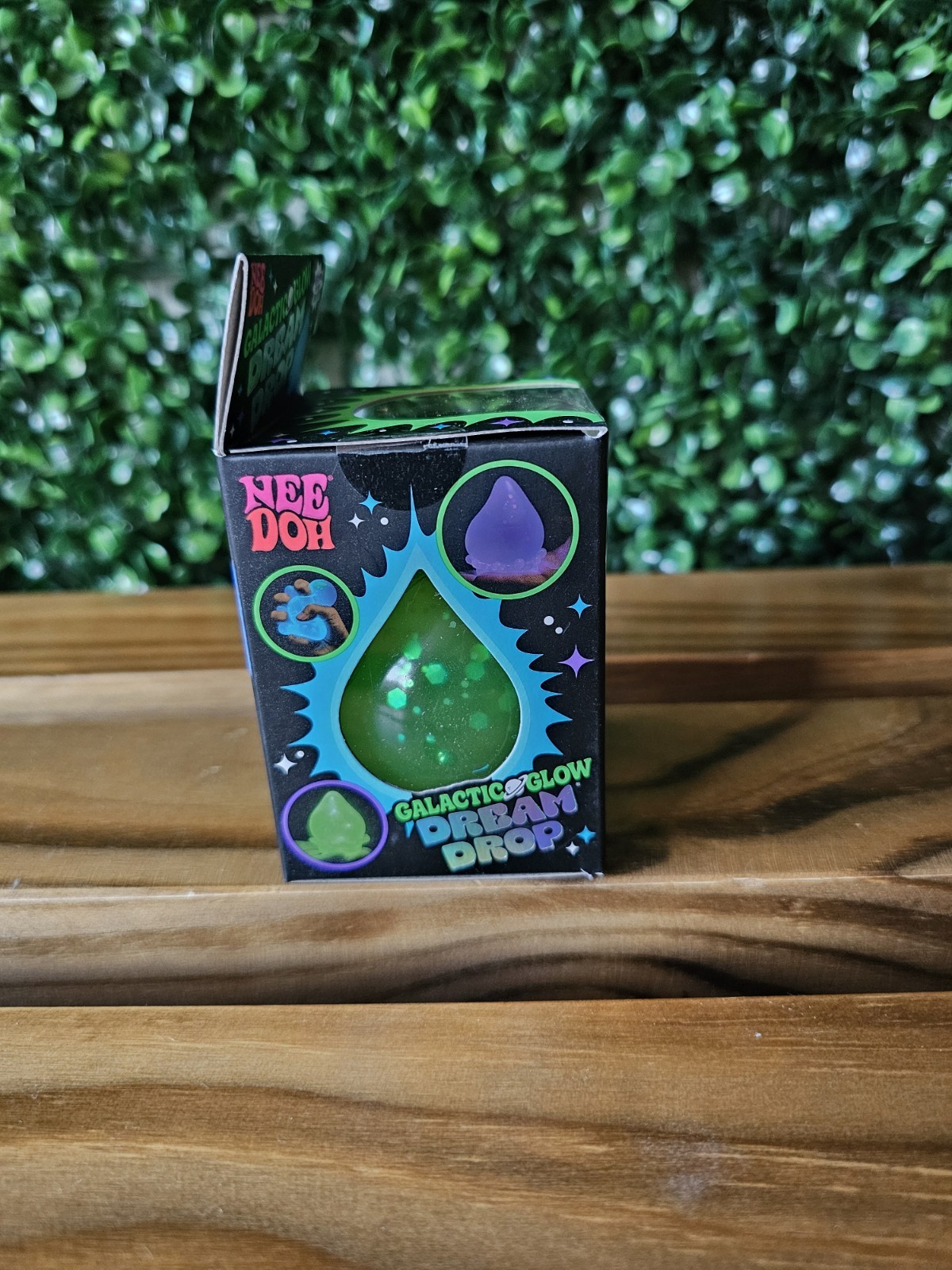 GREEN Needoh Nee Doh Galactic Glow Dream Drop EXTREMELY RARE AUTHENTIC IN HAND
