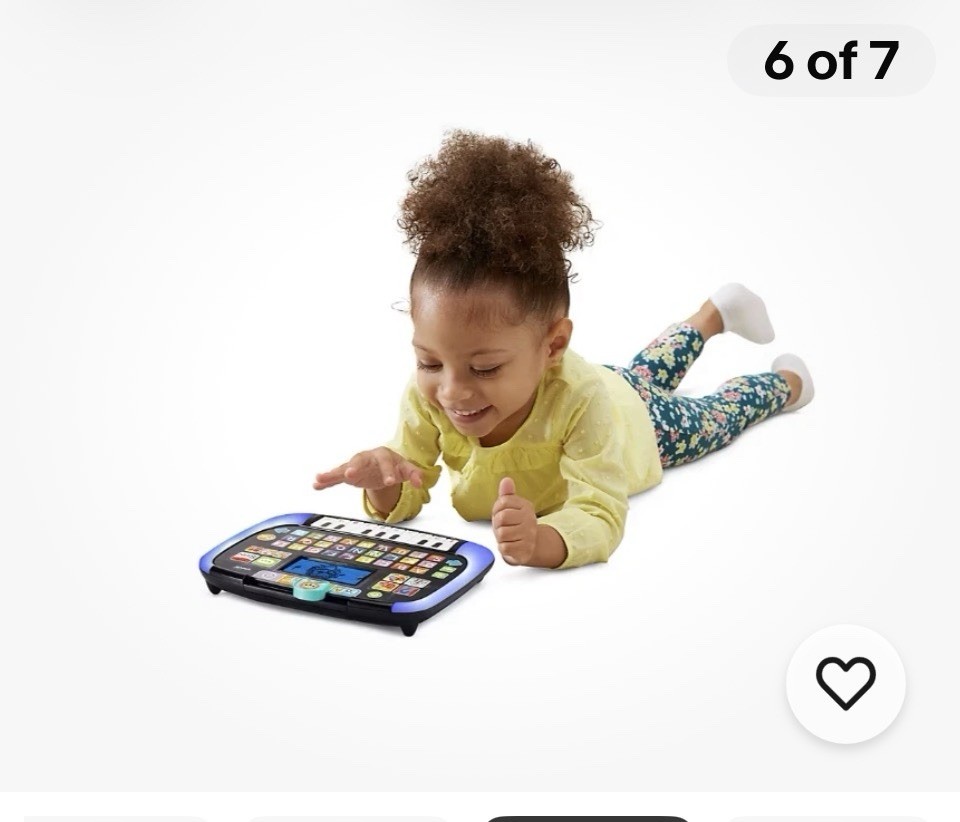 New VTech 2-In-1 Little Apps Light-Up Tablet & Call & Chat Learning Phone, 2-5
