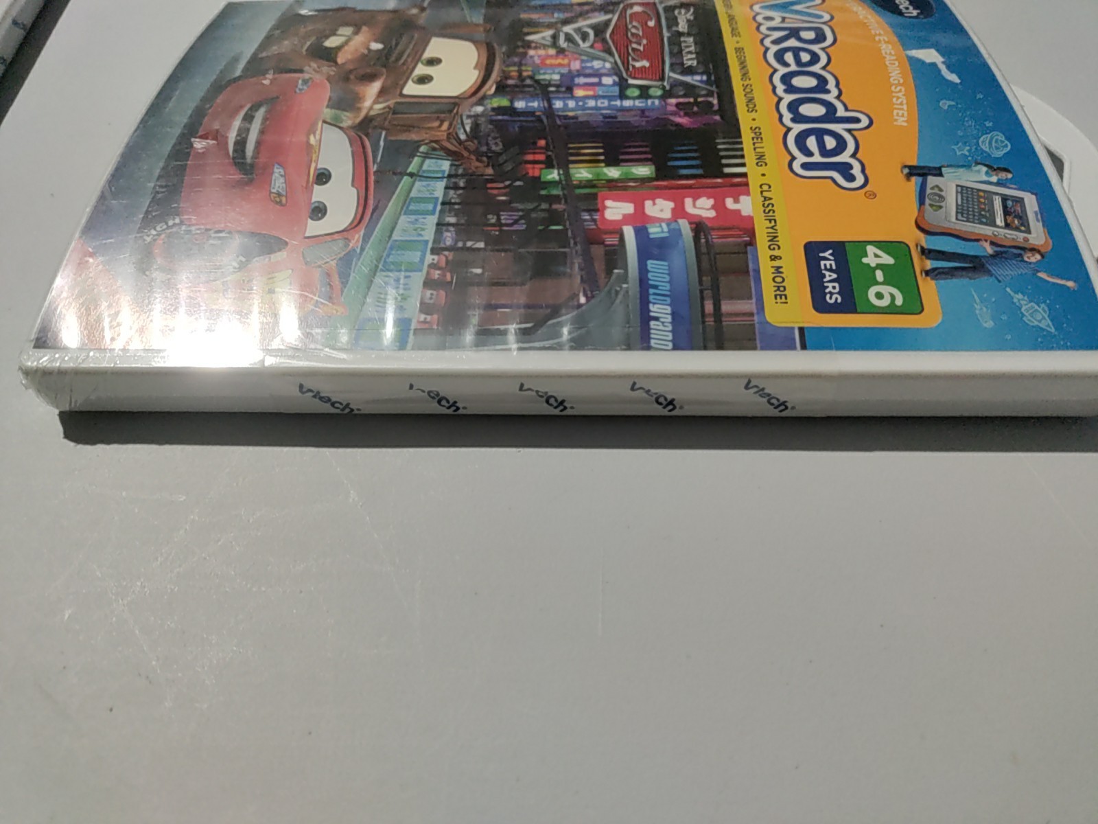 Vtech V Reader Disney Cars 2 Interactive EReading Game 4-6 Years NEW SEALED