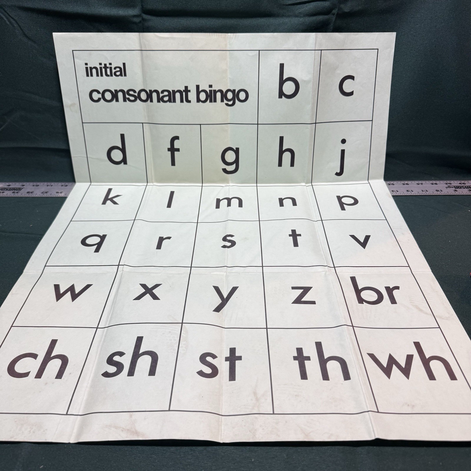 Initial Consonant Bingo by Trend Enterprises-ships free!