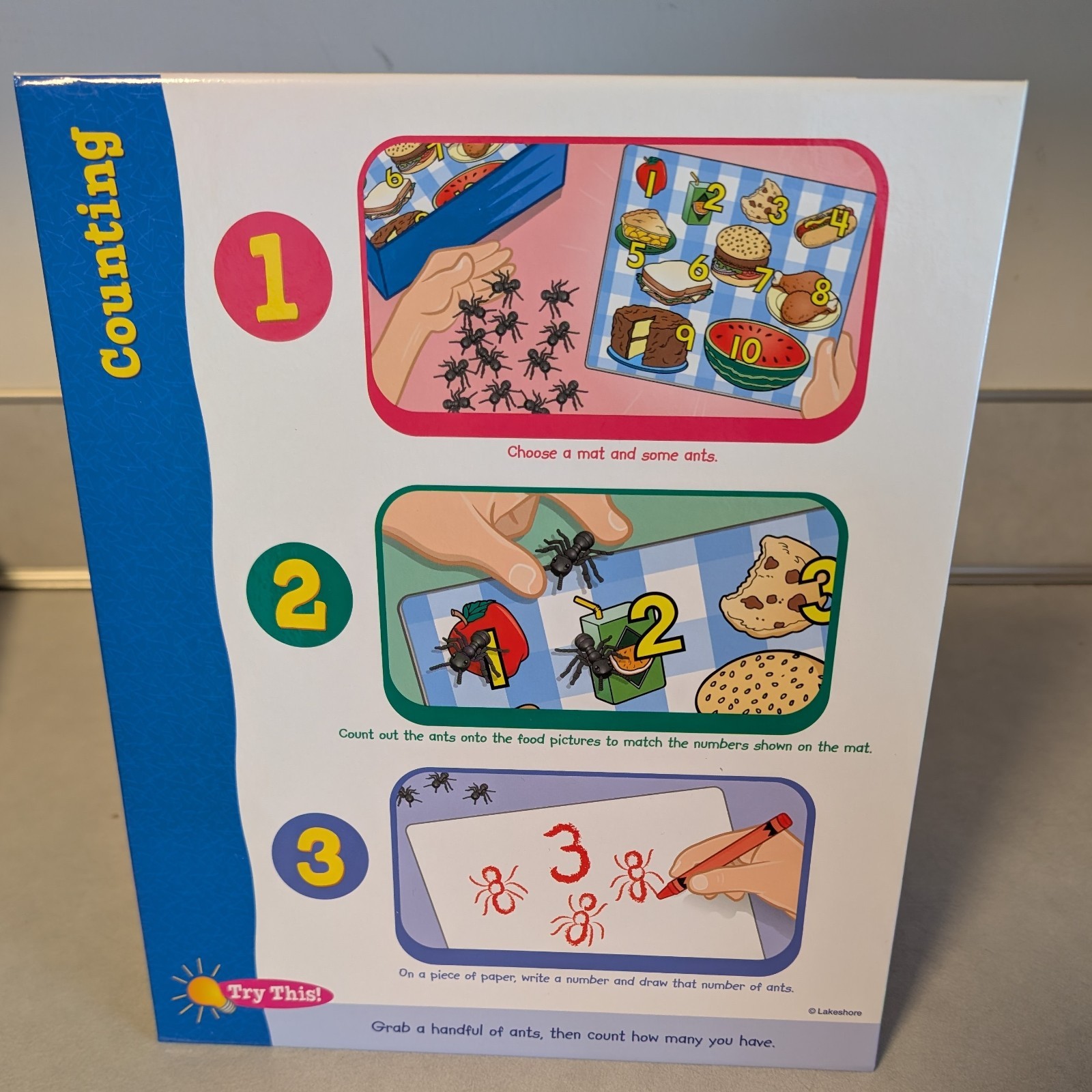 Lakeshore Instant Learning Center Counting Game – Complete Set – Ages 4 and Up