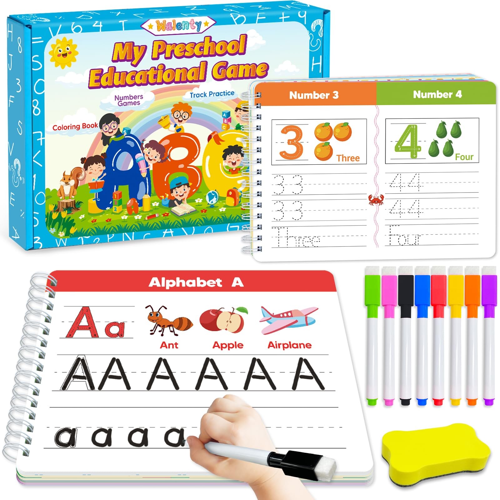 Preschool Learning Activities Kindergarten Large, Red, Blue, Green, Yellow