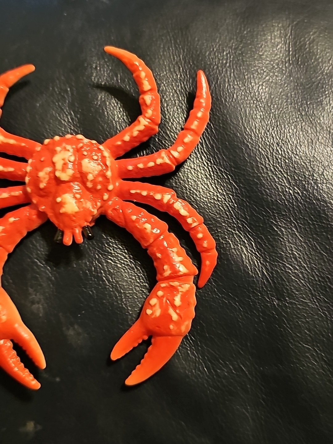 Unbranded Red Plastic Crab- 4 Inches