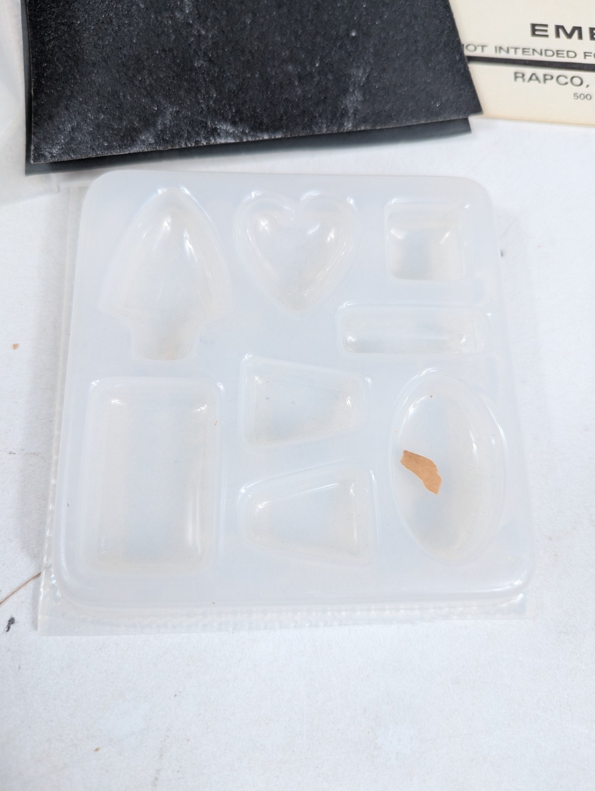 Vintage RAPCO Plasticast Embedding Starter Set Resin Craft Kit 1960s