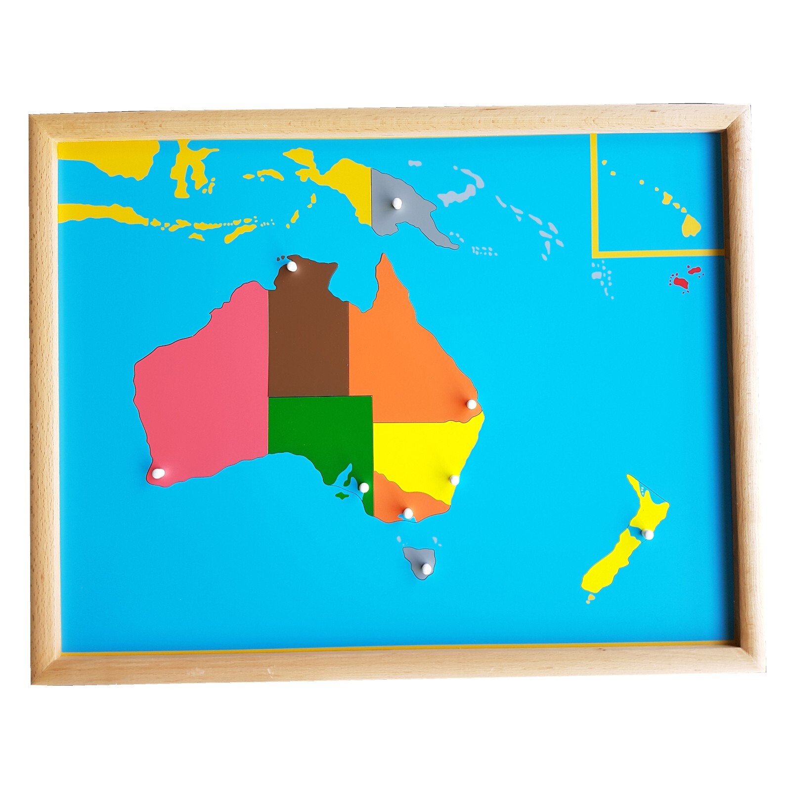 Puzzle Map of Australia – MONTESSORI GEOGRAPHY MATERIALS