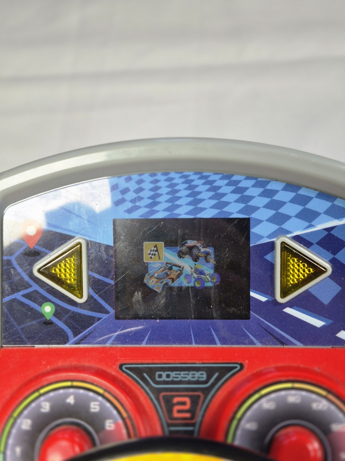 Vtech Race & Discover Driver Educational Toy Interactive Driving Games Working