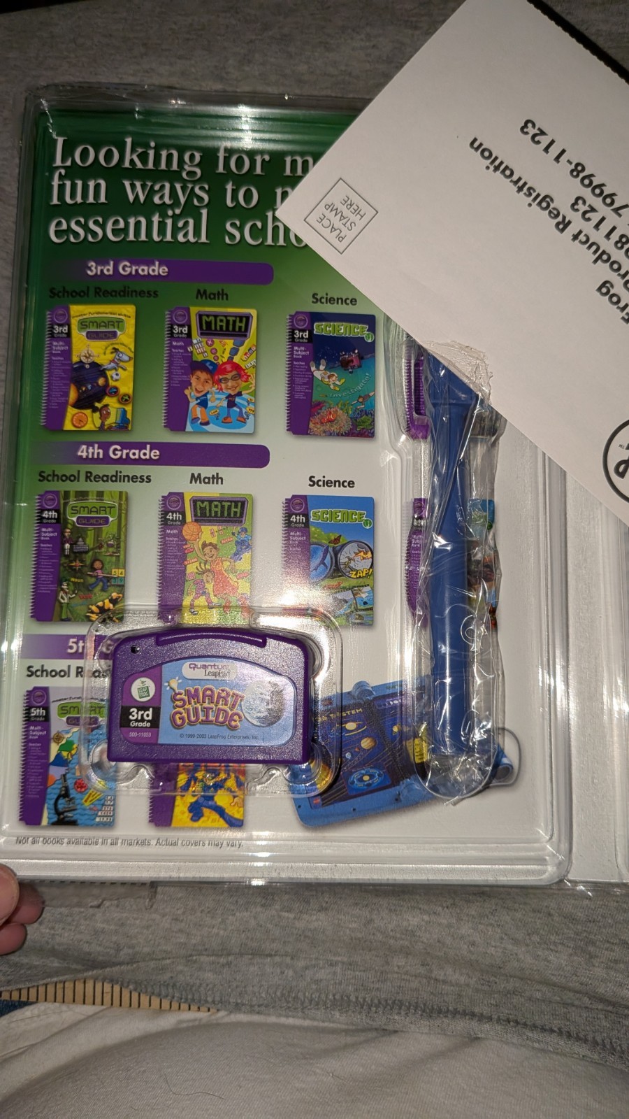 LeapPad 2 Game Lot Complete. Includes Shrek 2 And Smart Guide