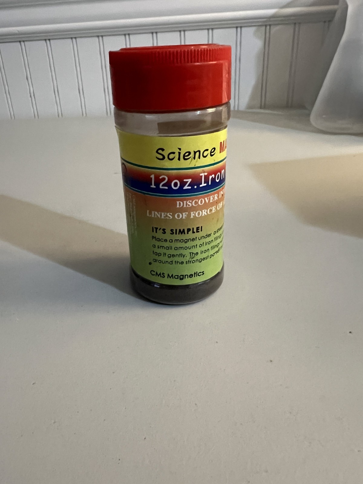 12oz Iron Filings Magnetic Field Experiment Science Magnet Lab Classroom