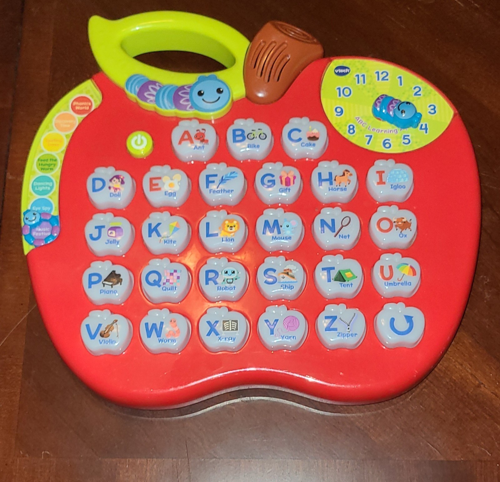 VTECH Alphabet Apple Talking Learning Toy Working