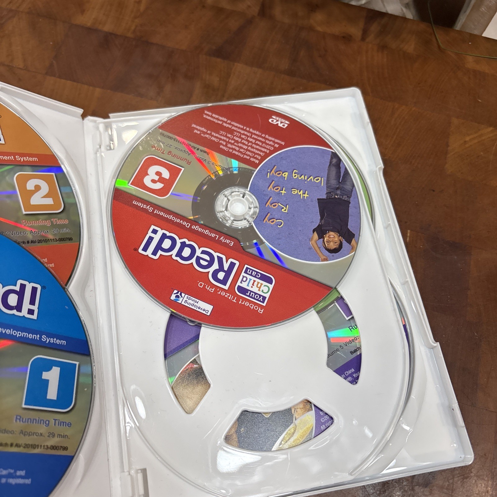 Your Baby Can Read Volume 1-5 DVD Set Robert Titzer Ph.D