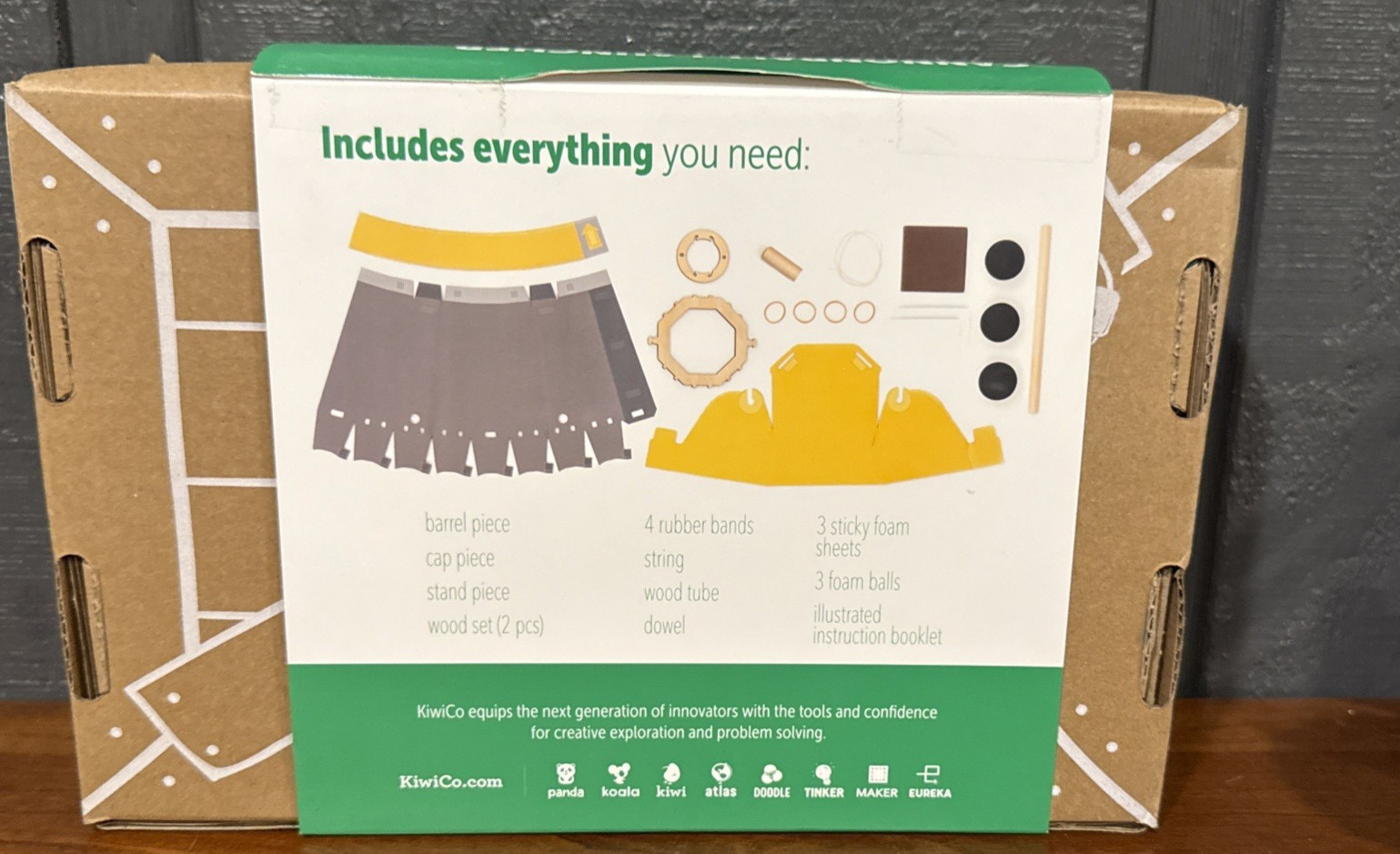 KIWI CO, TINKER CRATE Cannonball Launcher New