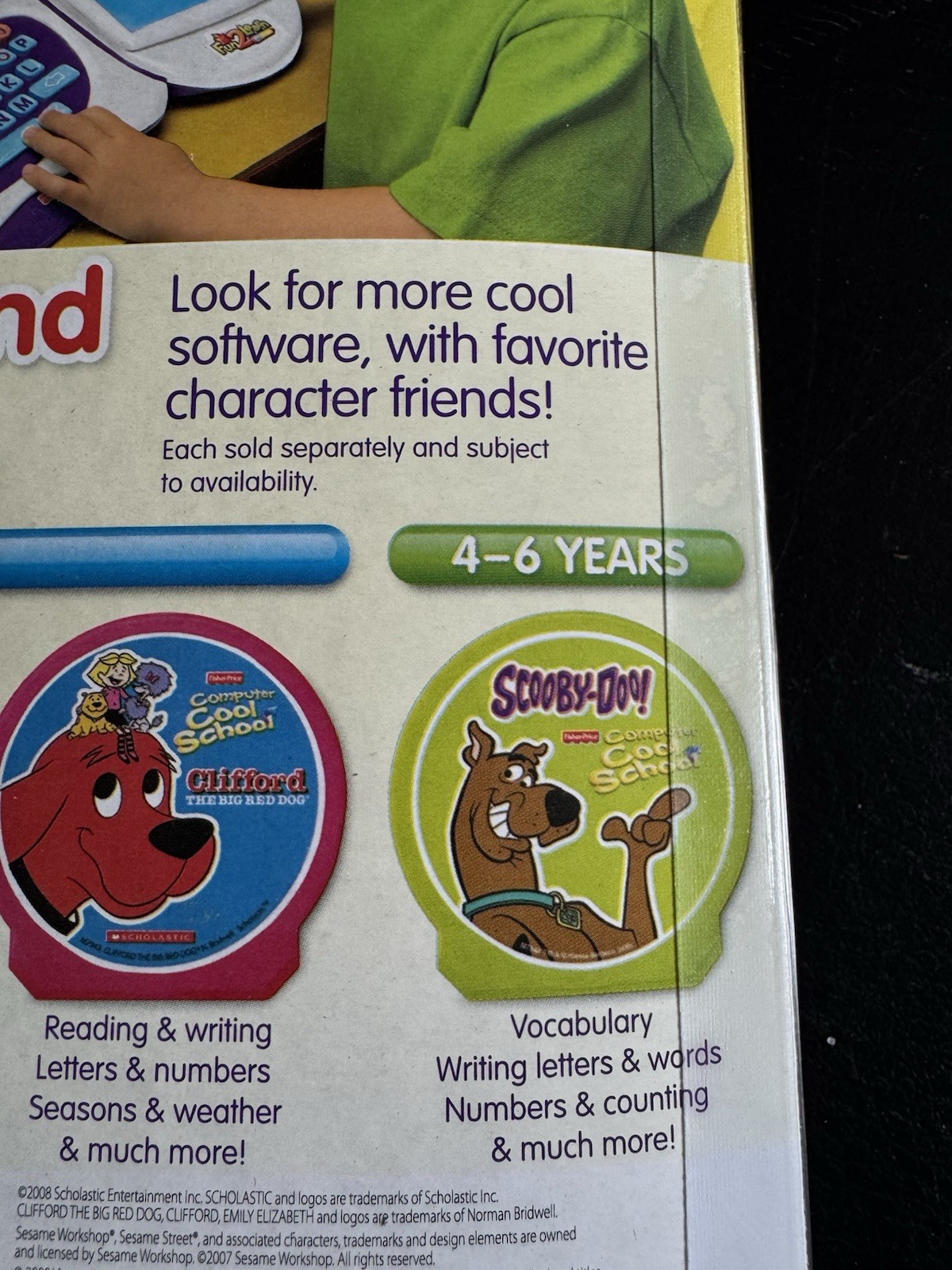 Fisher Price Fun 2 Learn New Computer Cool School Software Sponge Bob Game CD