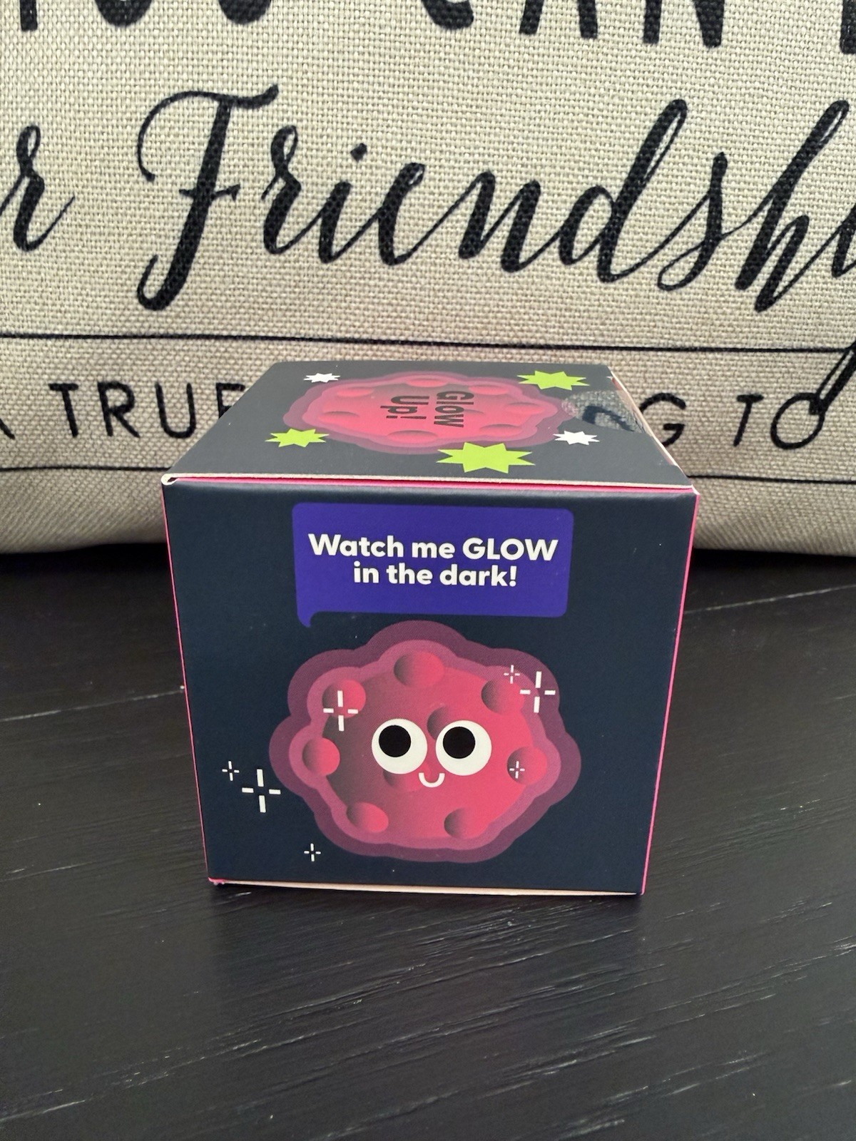 NEW Super Duper Squishy Glow in the Dark Squeezy by J’Adore Pink Glow Squish