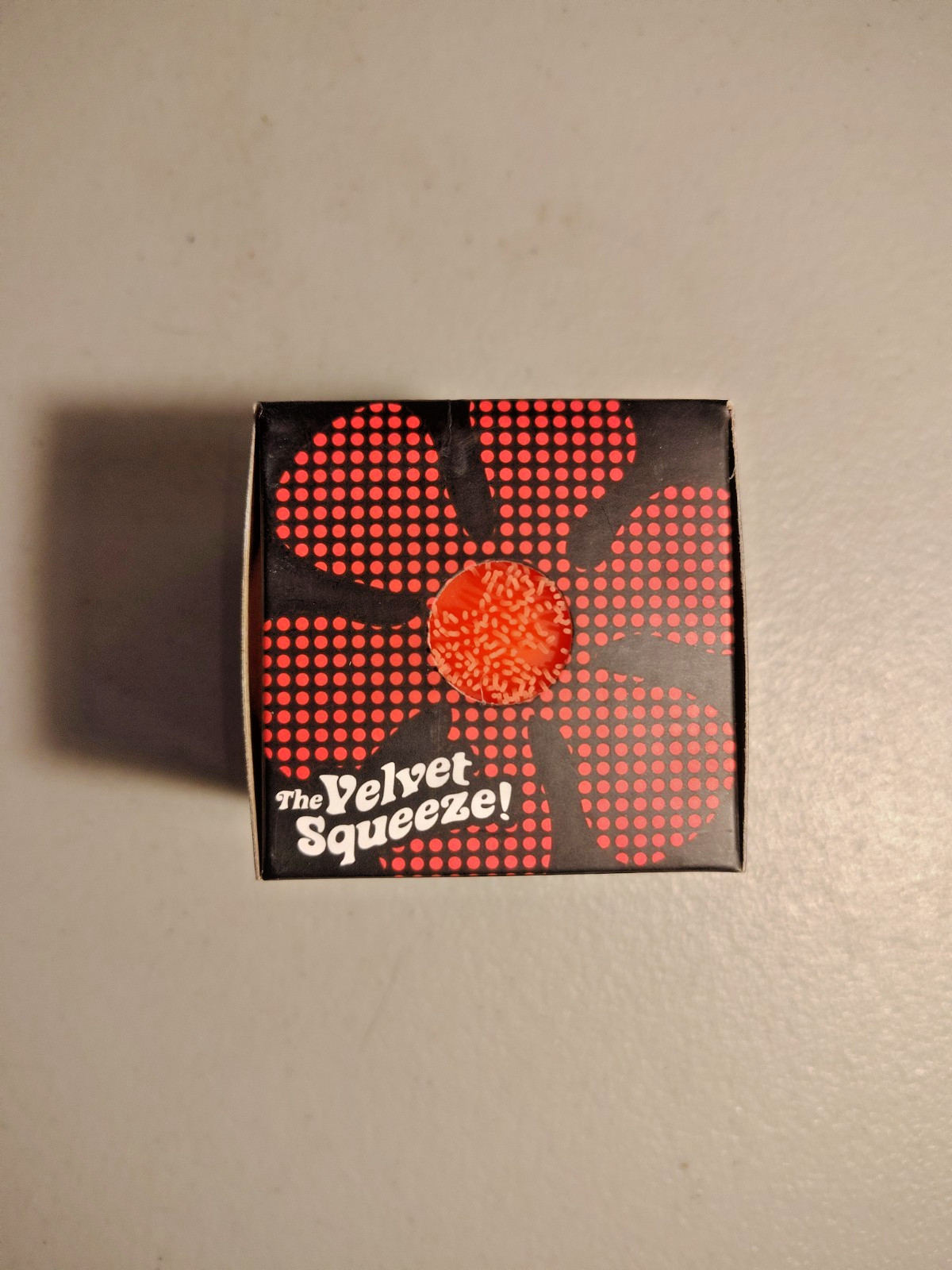 ORANGE Needoh FUZZ BALL Flower Power Nee Doh Squish Stress Ball NEE-DOH Fuzzball