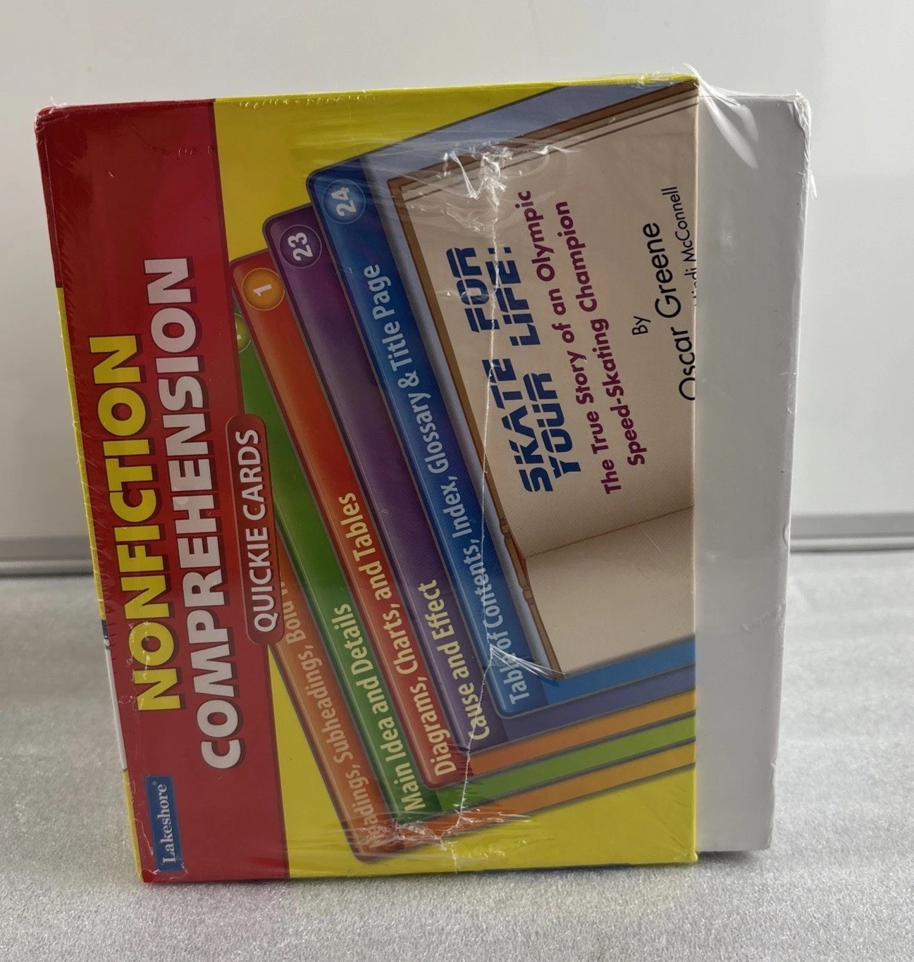 Lakeshore Nonfiction Comprehension Quickie Cards LL862