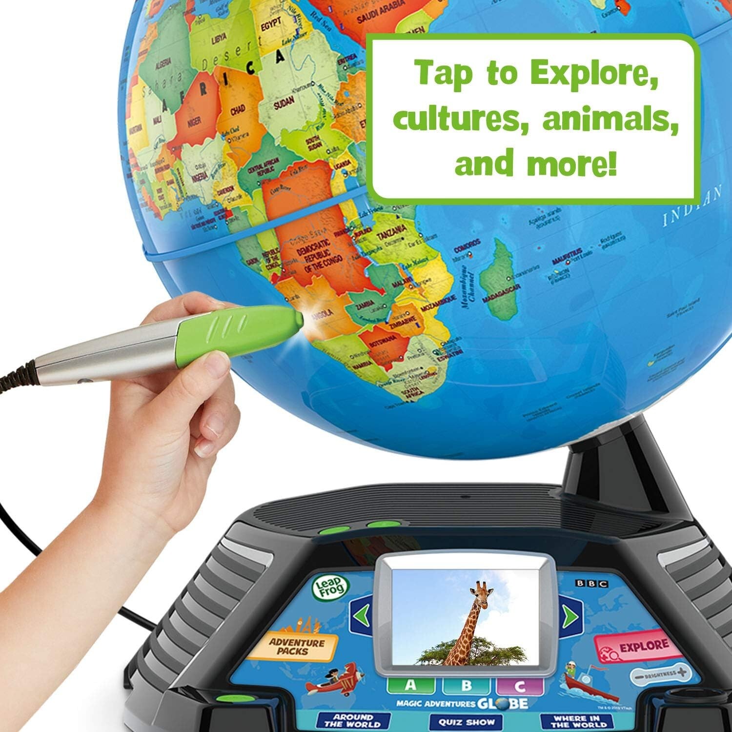 LeapFrog Magic Adventures Globe Educational Toy by Vtech-BRAND N Educational Toy