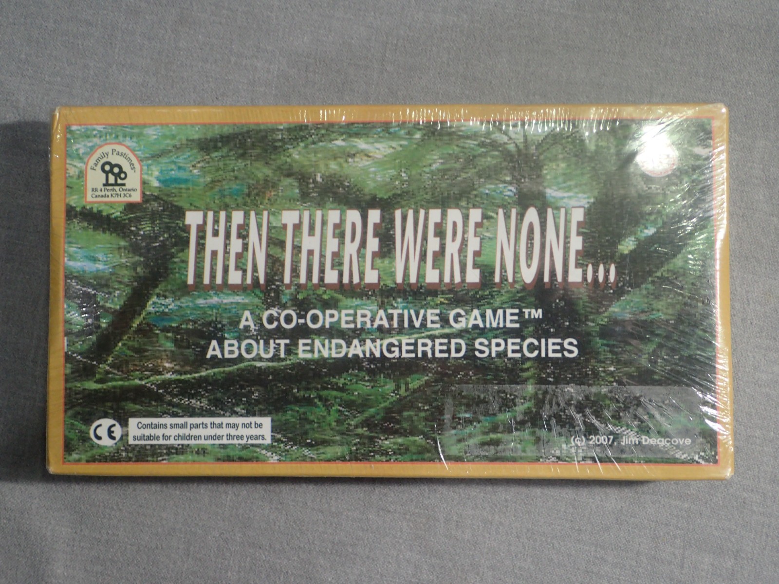 Then There Were None – Educational Science Game by Family Pastimes NEW