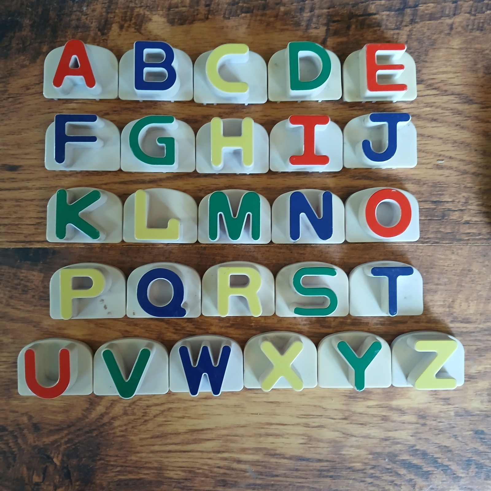 TESTED WORKS LeapFrog Fridge Phonics Magnetic 52 Alphabet Letters Complete A -Z
