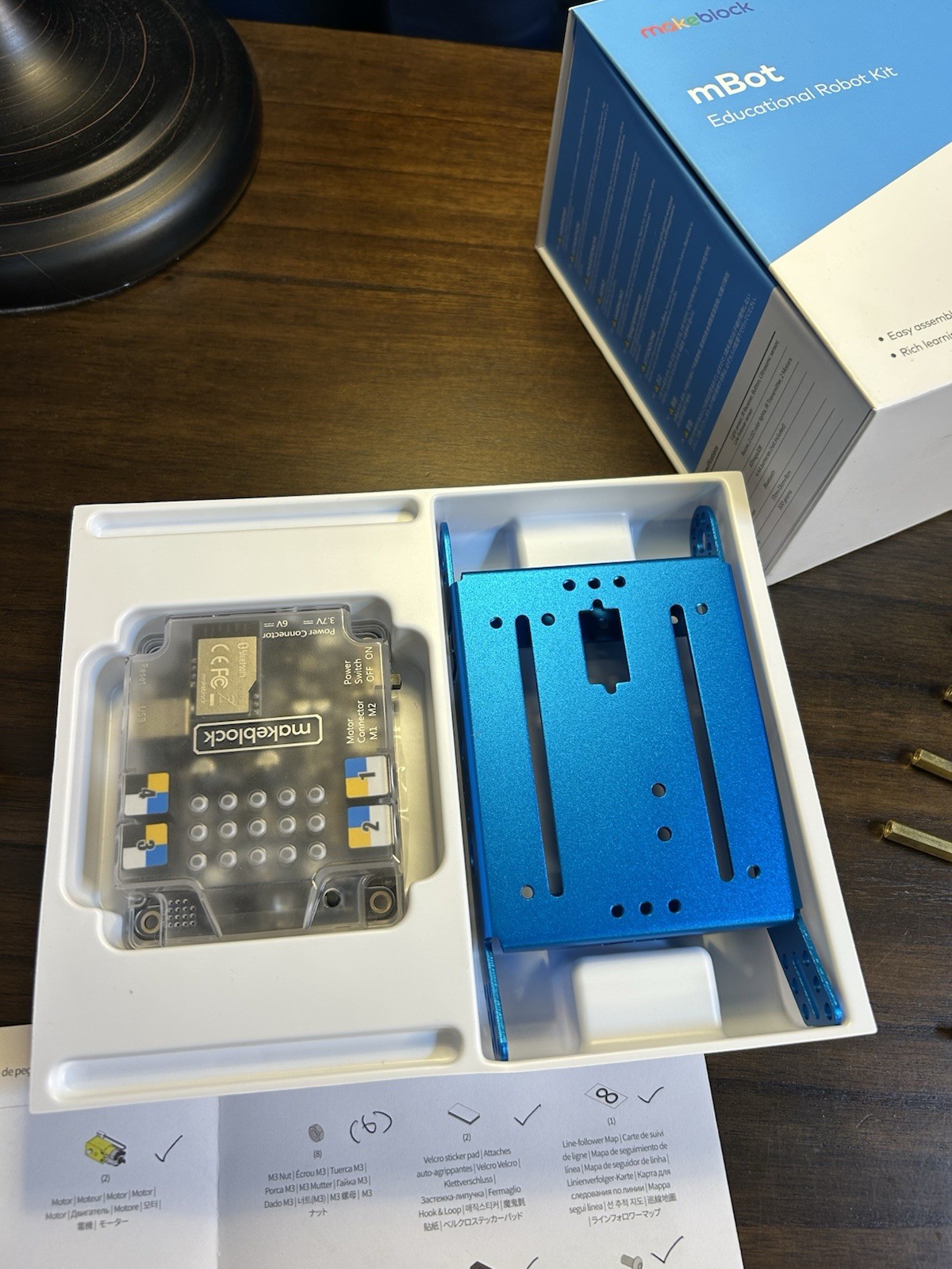 Makeblock mBot V1.2 Bluetooth STEM Robot Kit Blue P1050017 | Educational Coding