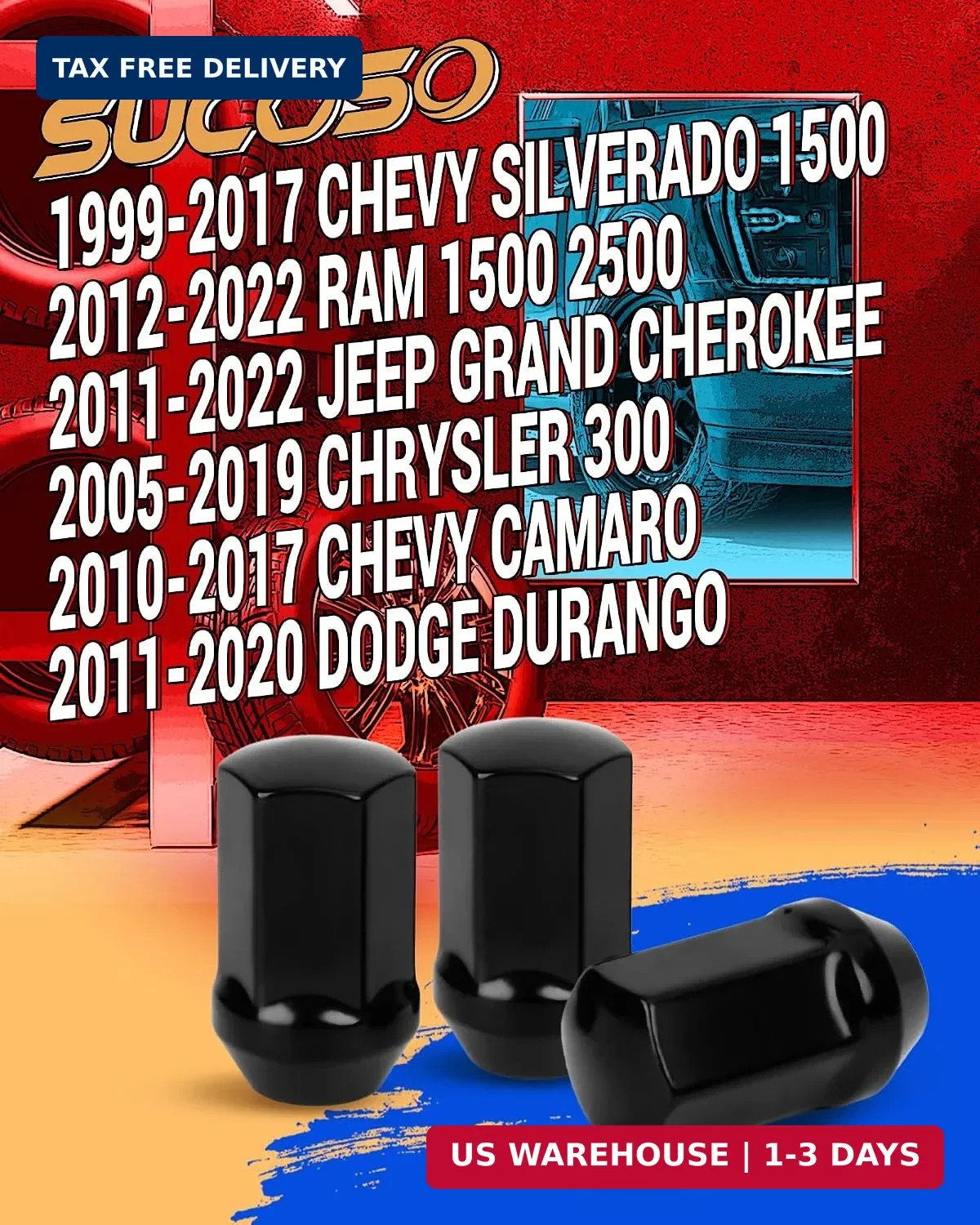 M14x1.5 OEM Lug Nuts Replacement for Chevy GMC Silverado Sierra 1500 Tahoe | 14x