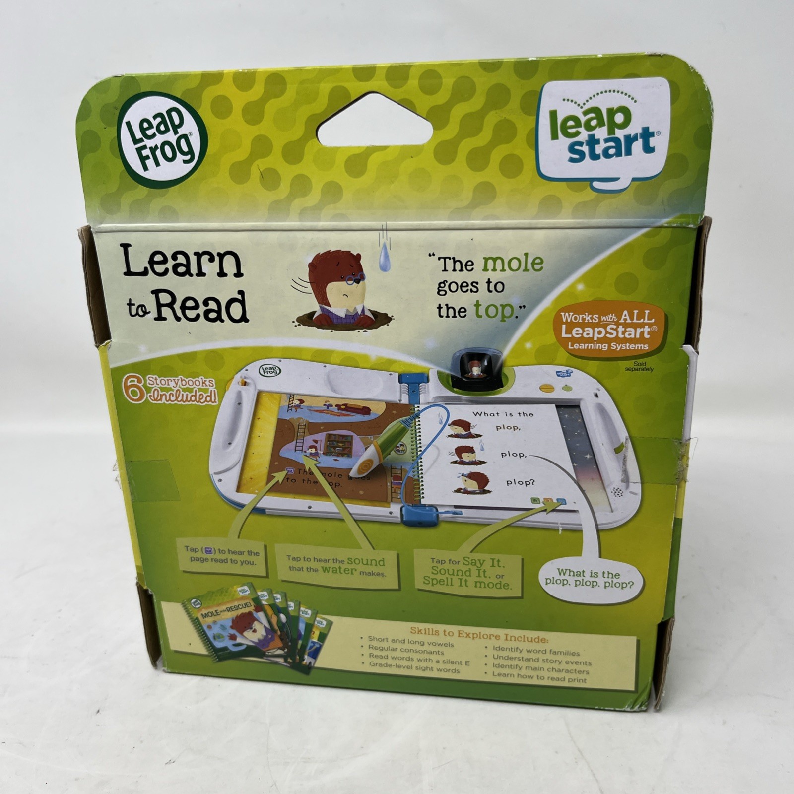 Leap Frog LEARN TO READ Volume 1 6 Books for Ages 4-7 Leap Start 3D