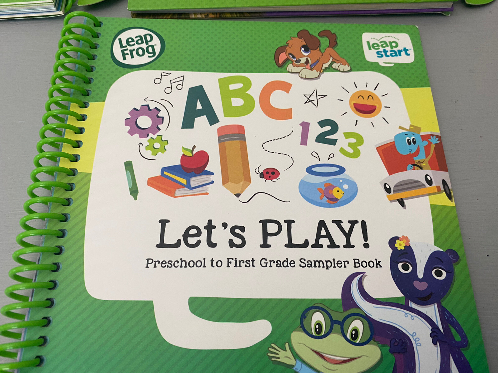 Leap Frog Leap Start Learning System 2016 Tested & Works PLUS 3 Leap Start Books