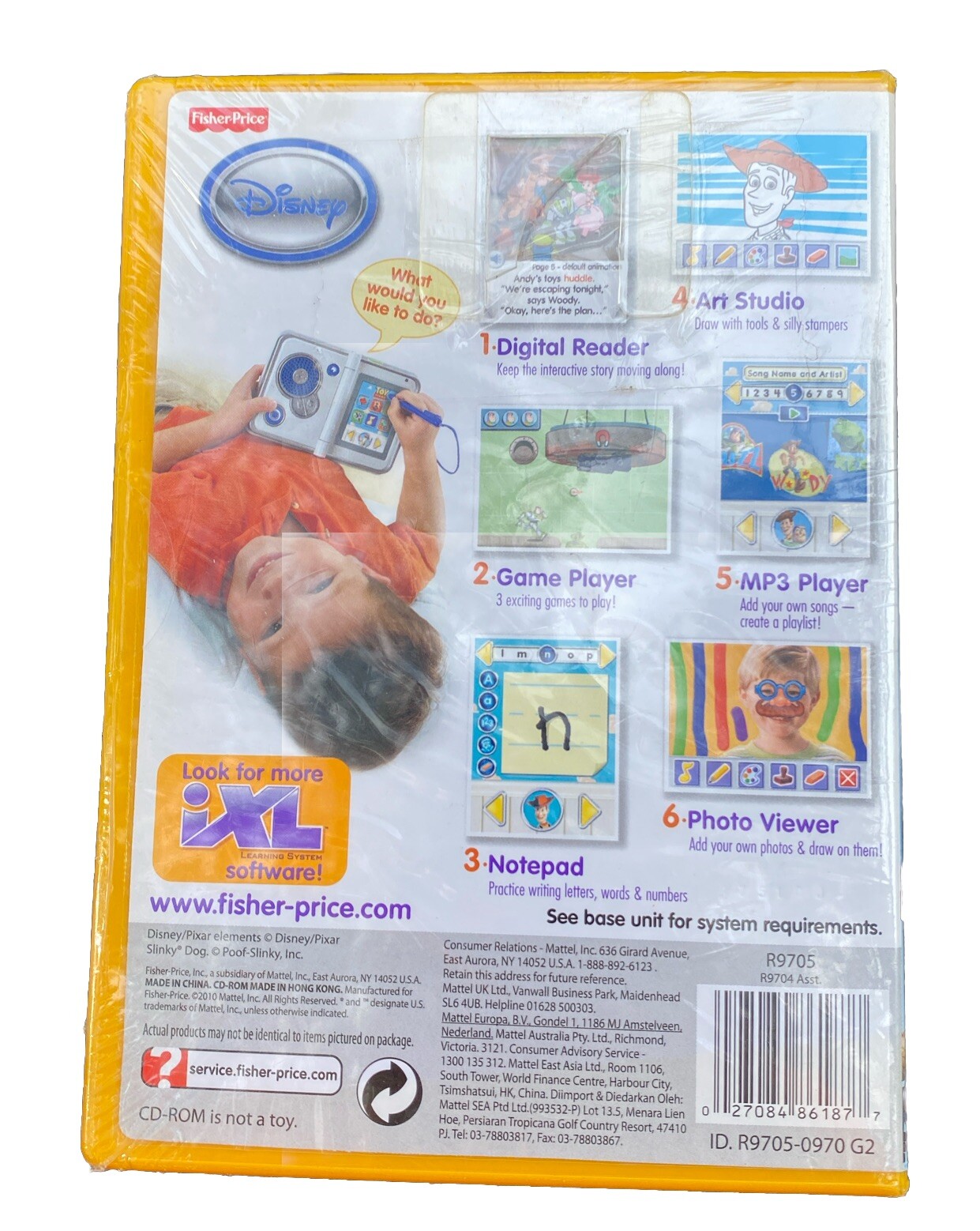 FISHER PRICE IXL LEARNING GAME NEW Disney PIXAR Toy Story 3
