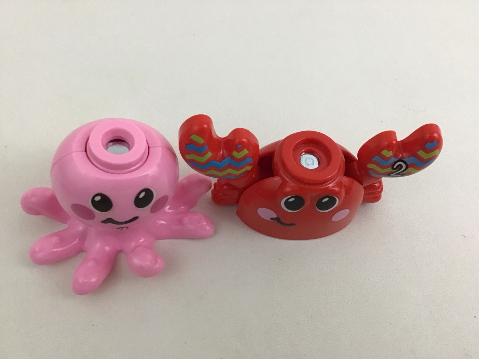 VTech Jiggle & Giggle Fishing Set Replacement Pieces Crab Octopus Seahorse Shark