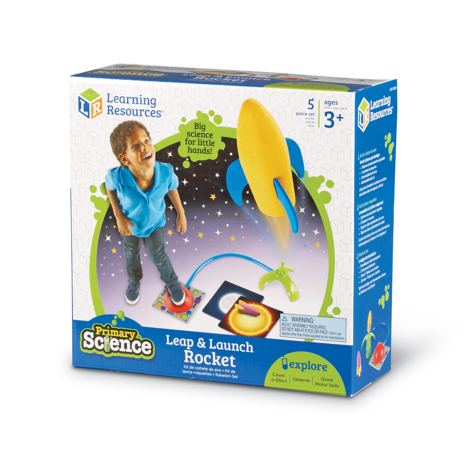 New – Learning Resources Primary Science – Leap & Launch Rocket – Ages 3+