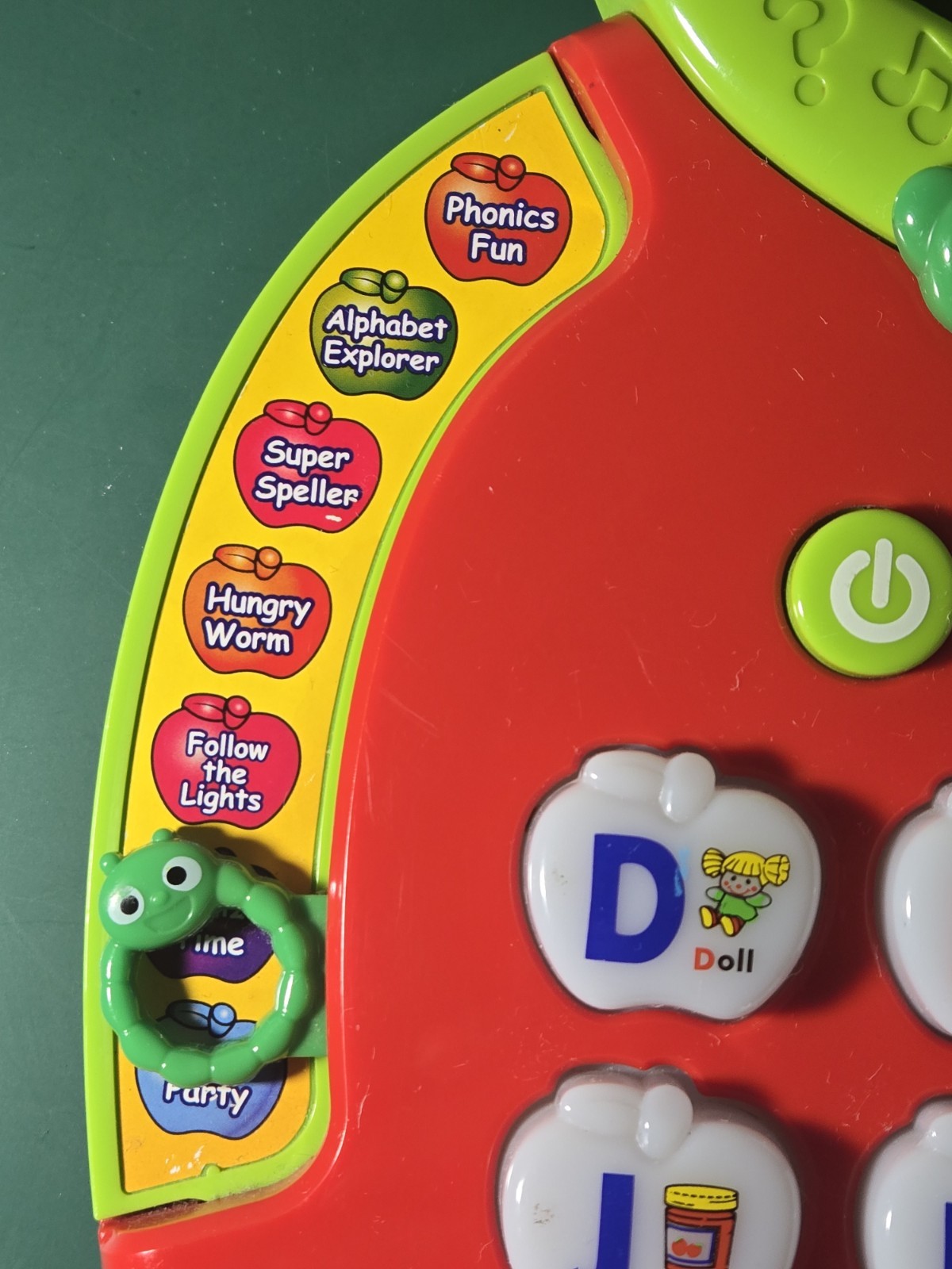 VTECH Alphabet Apple Talking Learning Toy Pre-owned