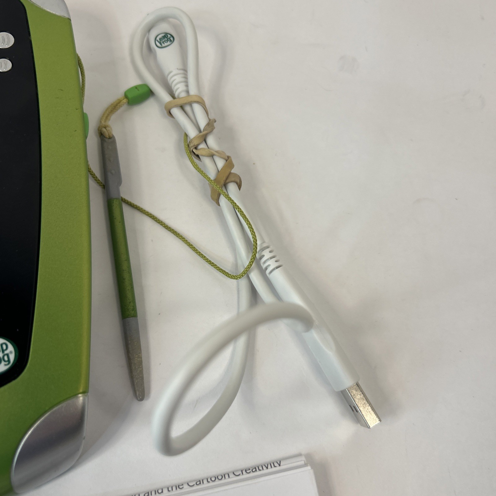 LeapFrog LeapPad2 Explorer Kids Learning Tablet Green No Games Read