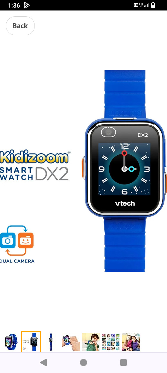 Vtech KidiZoom Smartwatch DX2 (80-193800) – Blue