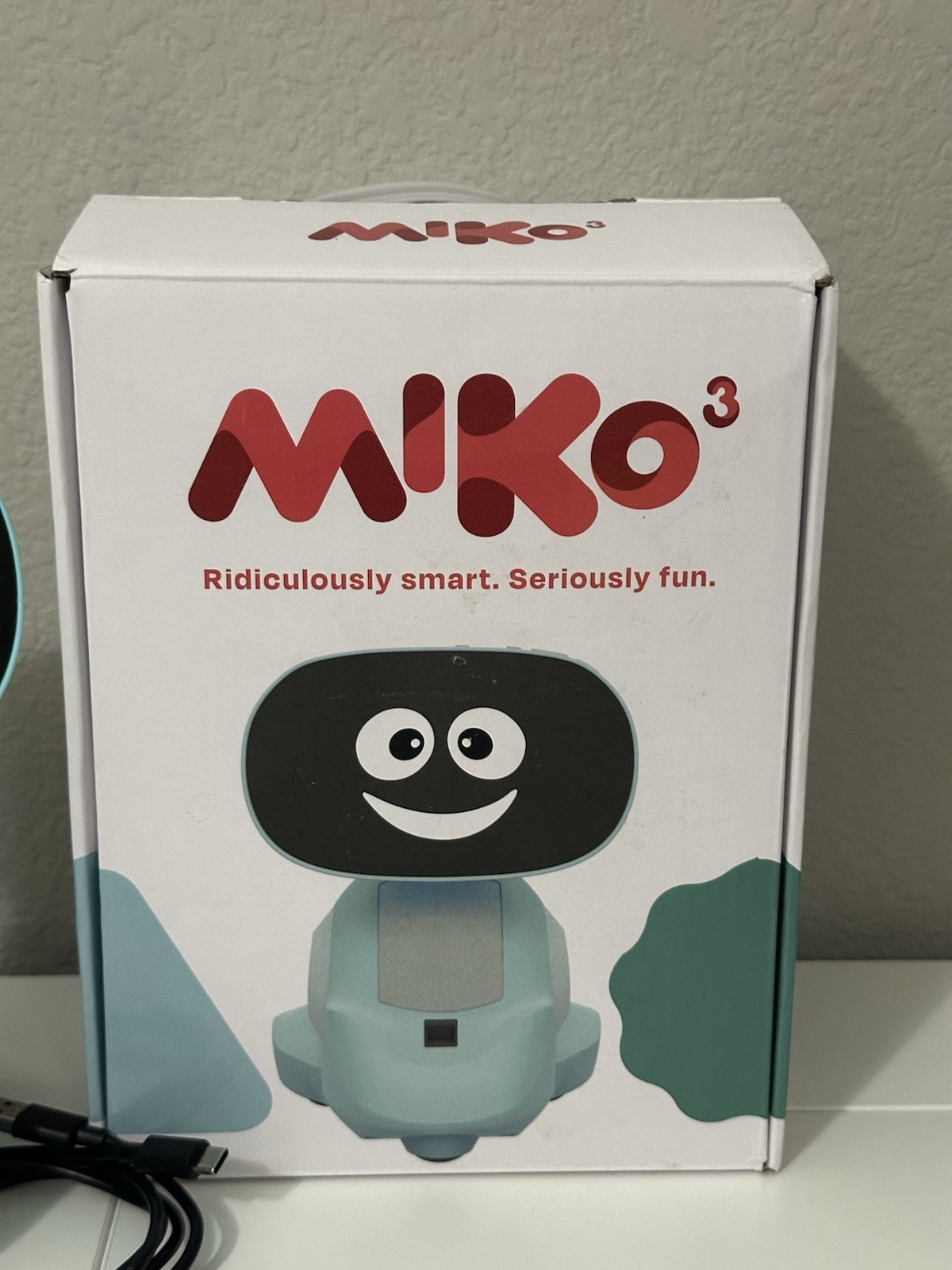 Miko 3: Ai-Powered Smart Robot for Kids – STEM Learning & Educational Robot Blue