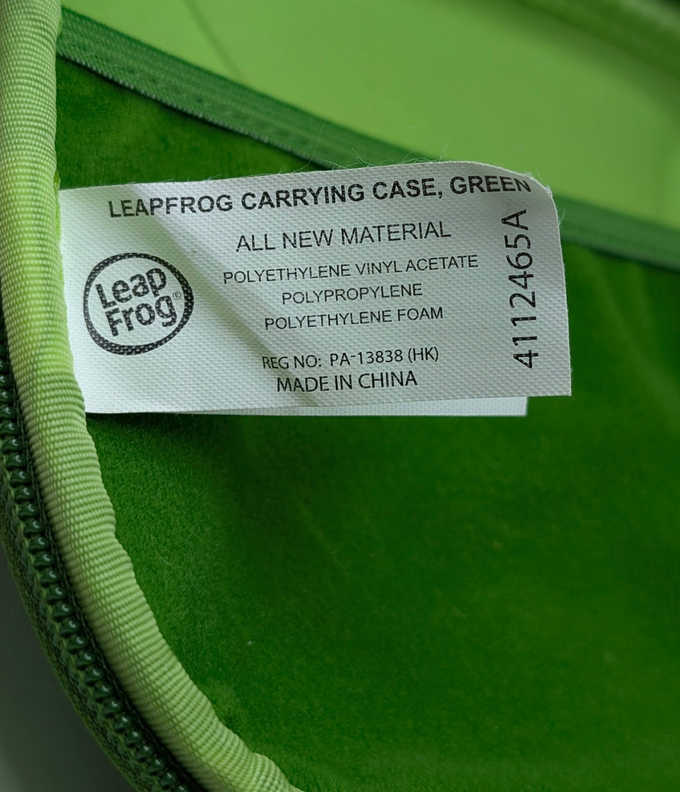 LeapFrog LeapPad3 Green Kids Educational Learning Tablet +Case Only Tested WORKS