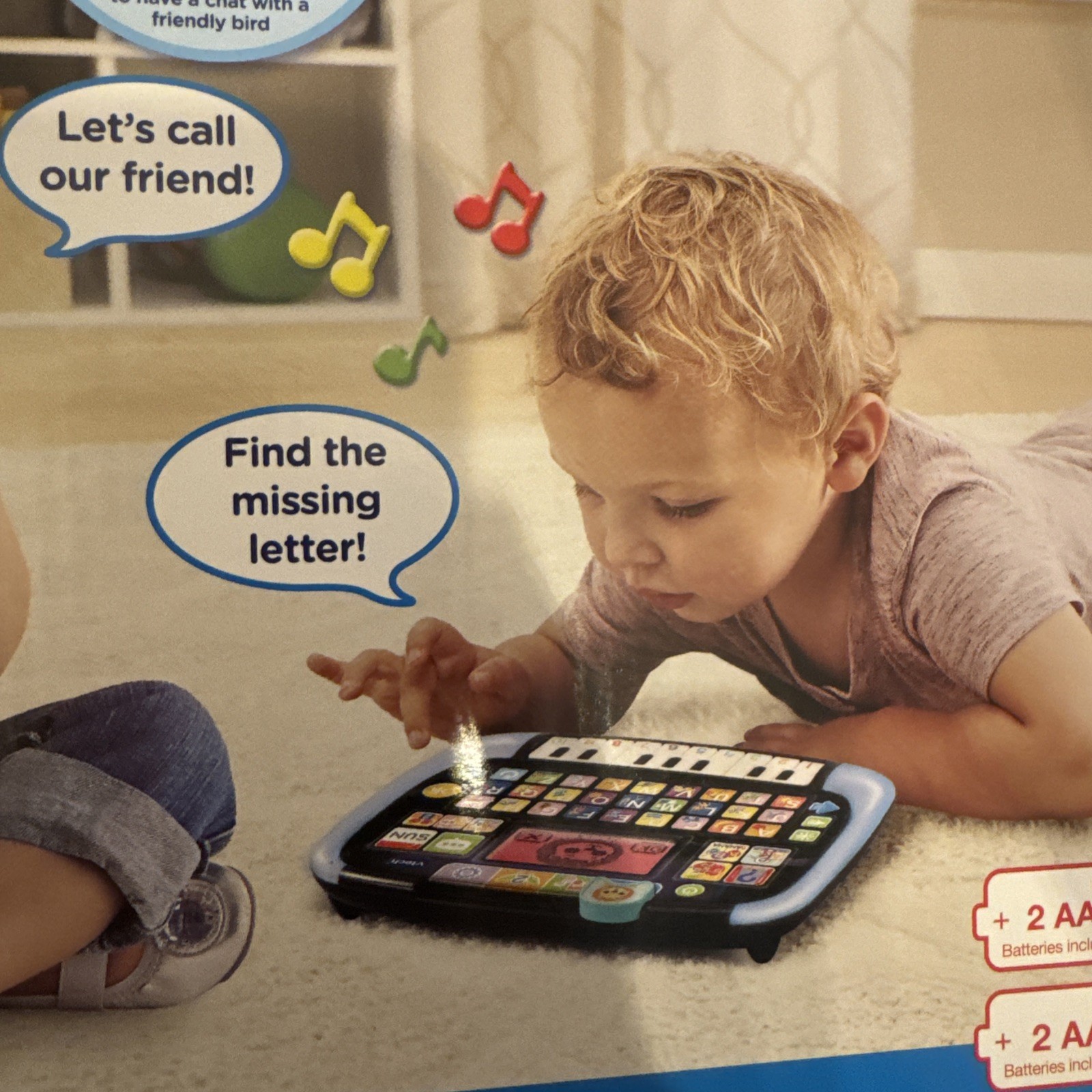 New VTech 2-In-1 Little Apps Light-Up Tablet & Call & Chat Learning Phone, 2-5