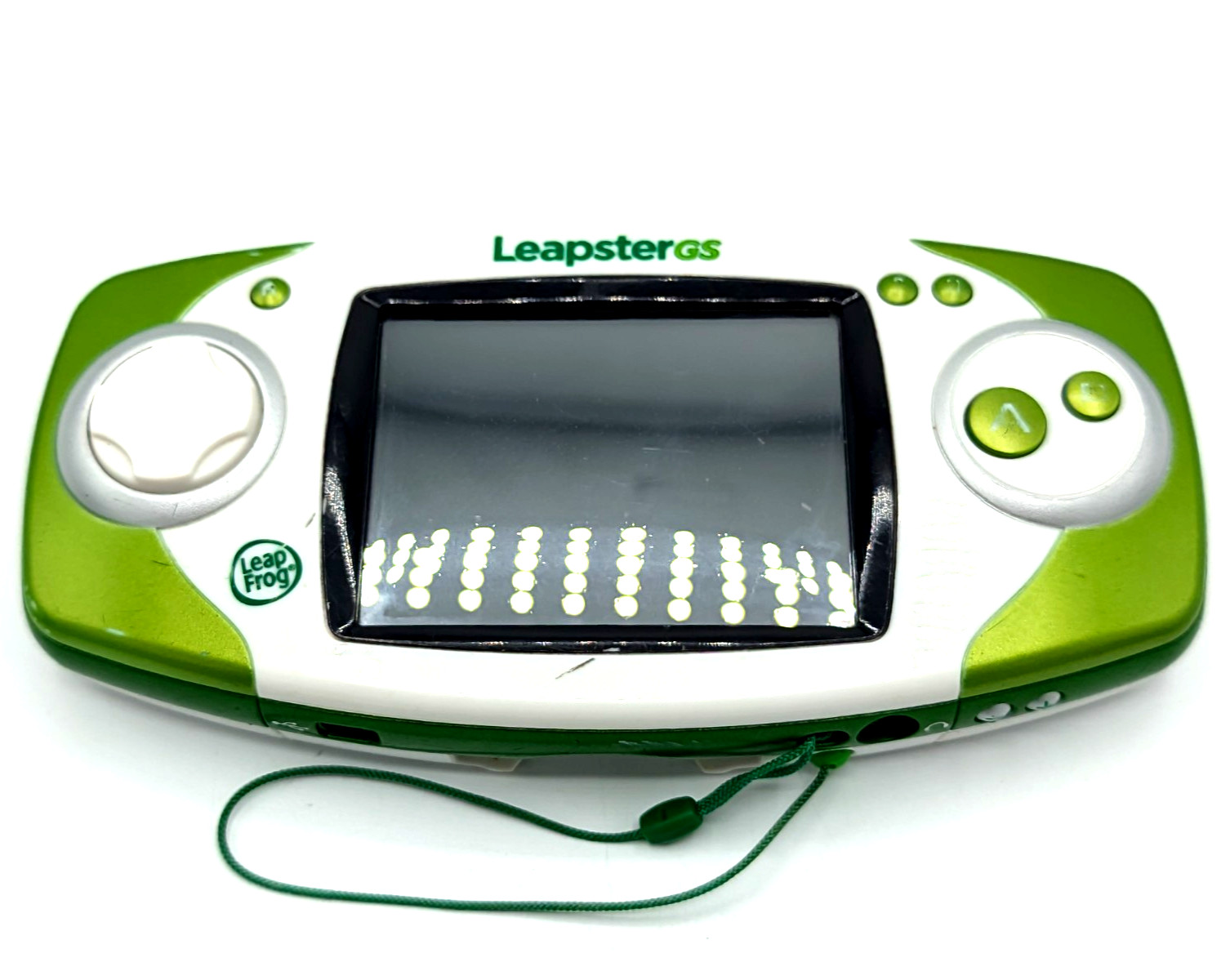 LeapFrog LeapsterGS Explorer Learning Game System Only – Green – Tested