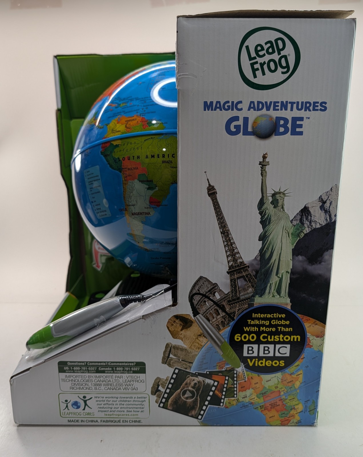 LeapFrog Magic Adventures Globe Interactive World Navigation – Please Read