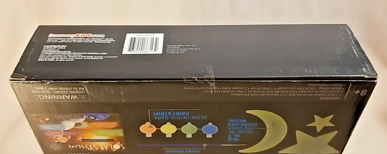 Discovery 30 PIECE 3D Solar System Model – New Open Box