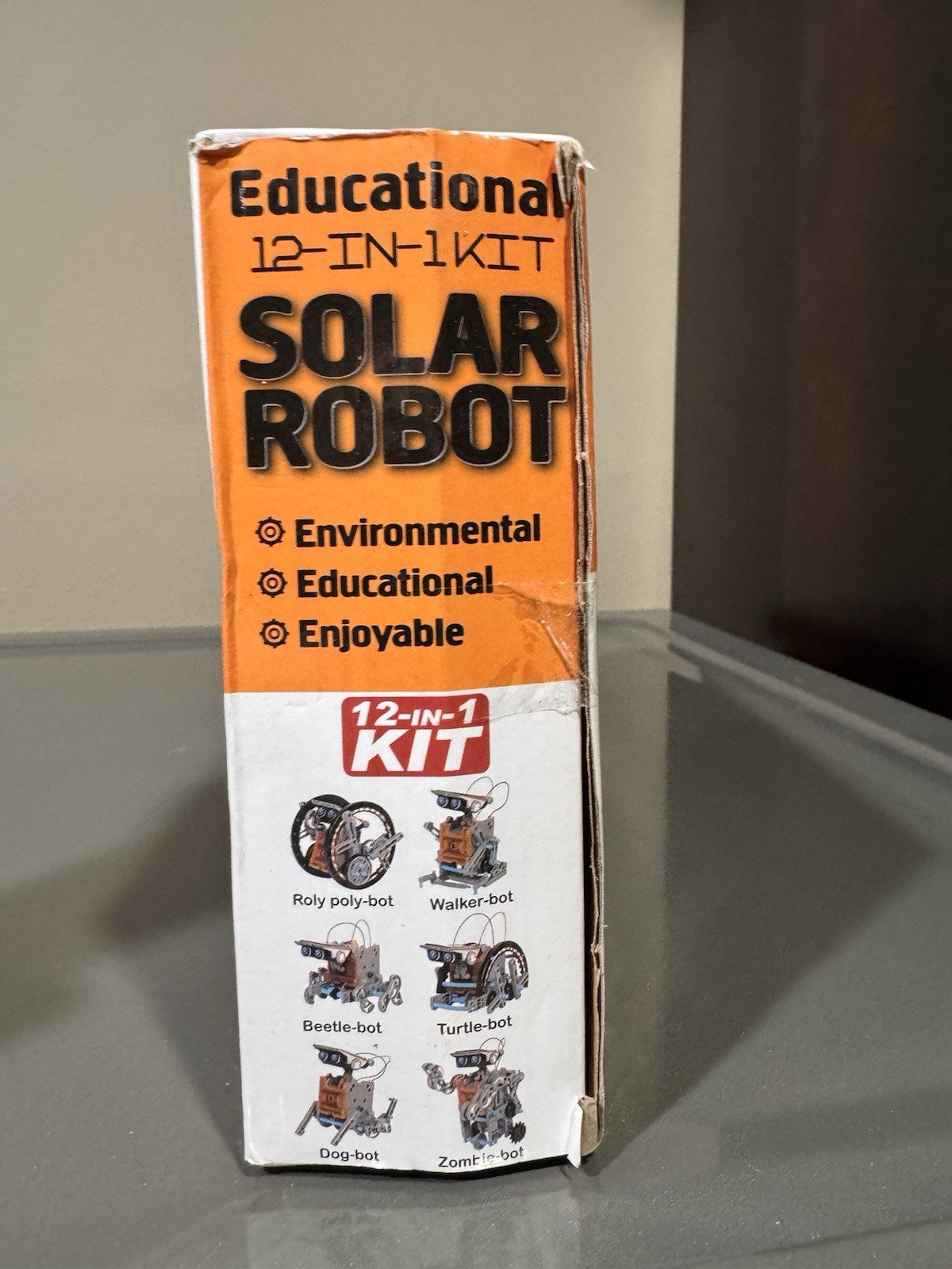 12-in-1 Solar Robot Kit STEM Science Educational Building Toy New