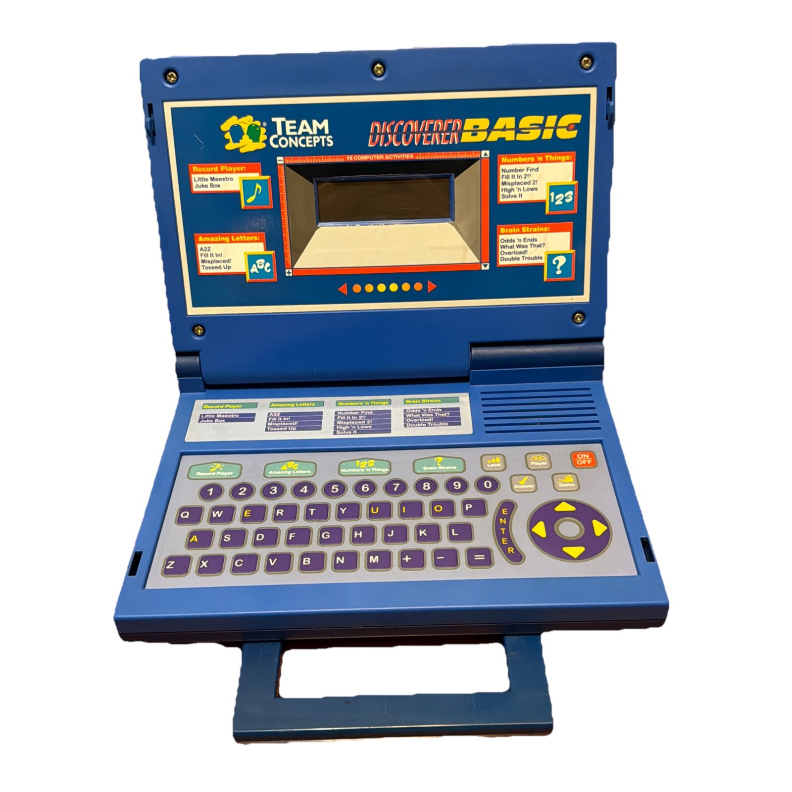 Discover Basic Team Concepts Children Learning System Toy Educational Electronic