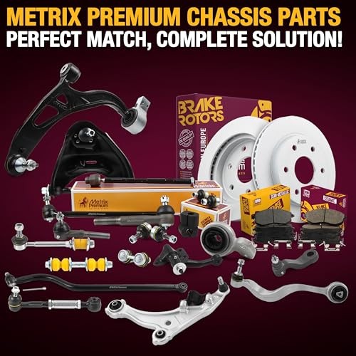 Metrix Front Lower Control Arm Left Right w Ball Joint Kit Suspension Parts