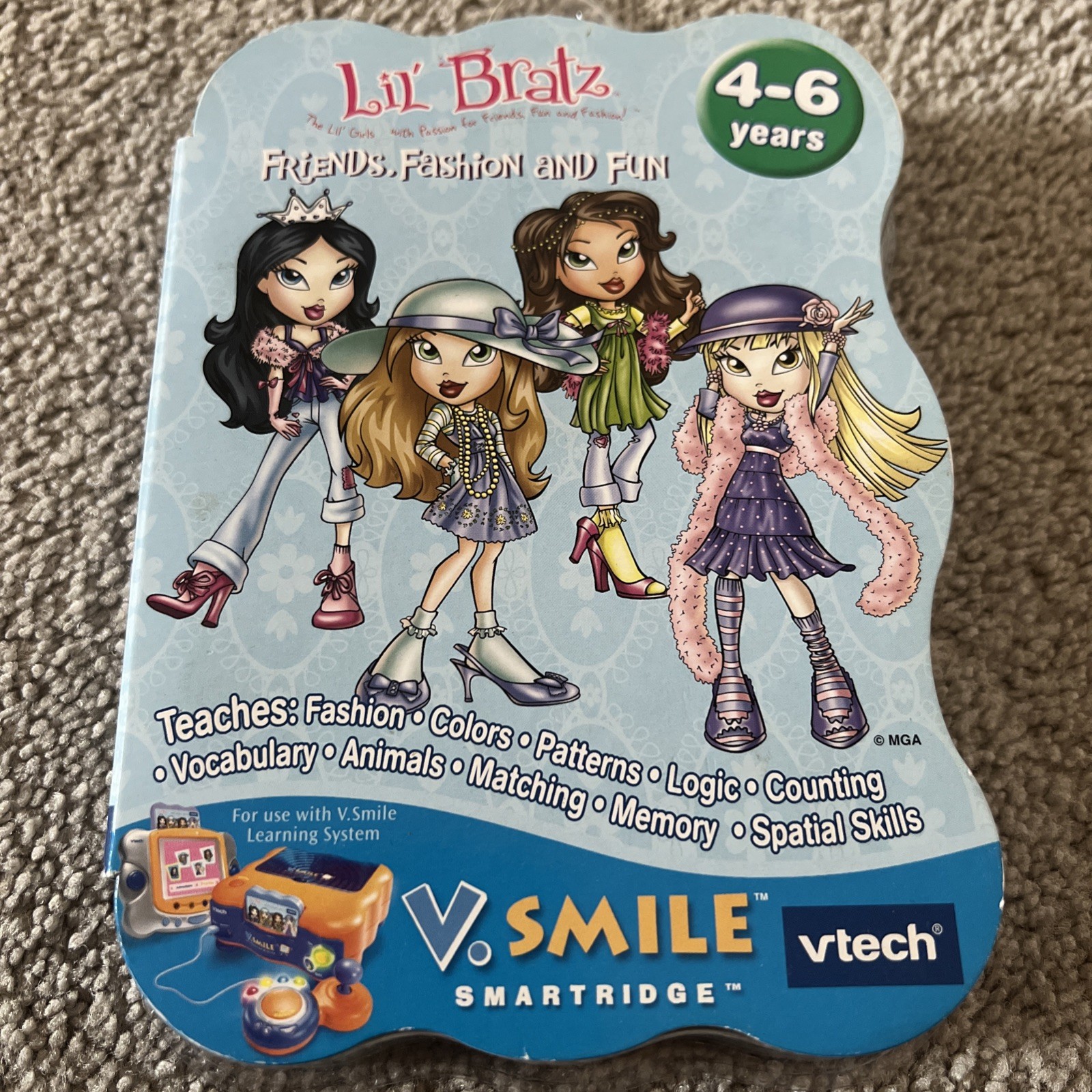 NEW Vtech V. Smile Smartridge LIL’ Bratz Friends Fashion & Fun – Ages 4-6 Years
