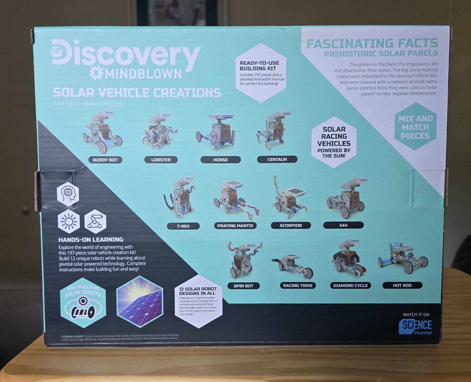 Discovery Mindblown Solar Vehicle Creations 197-Piece Set