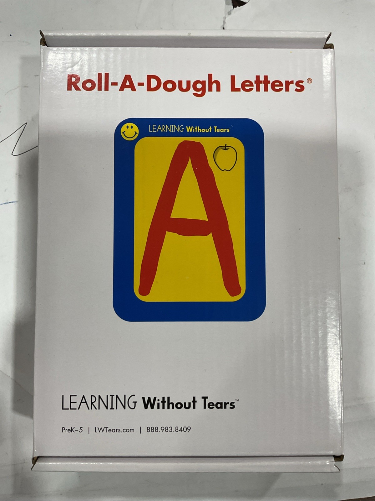 ROLL A DOUGH LETTERS, NUMBERS & TRAY Dough Handwriting Without Tears Learning