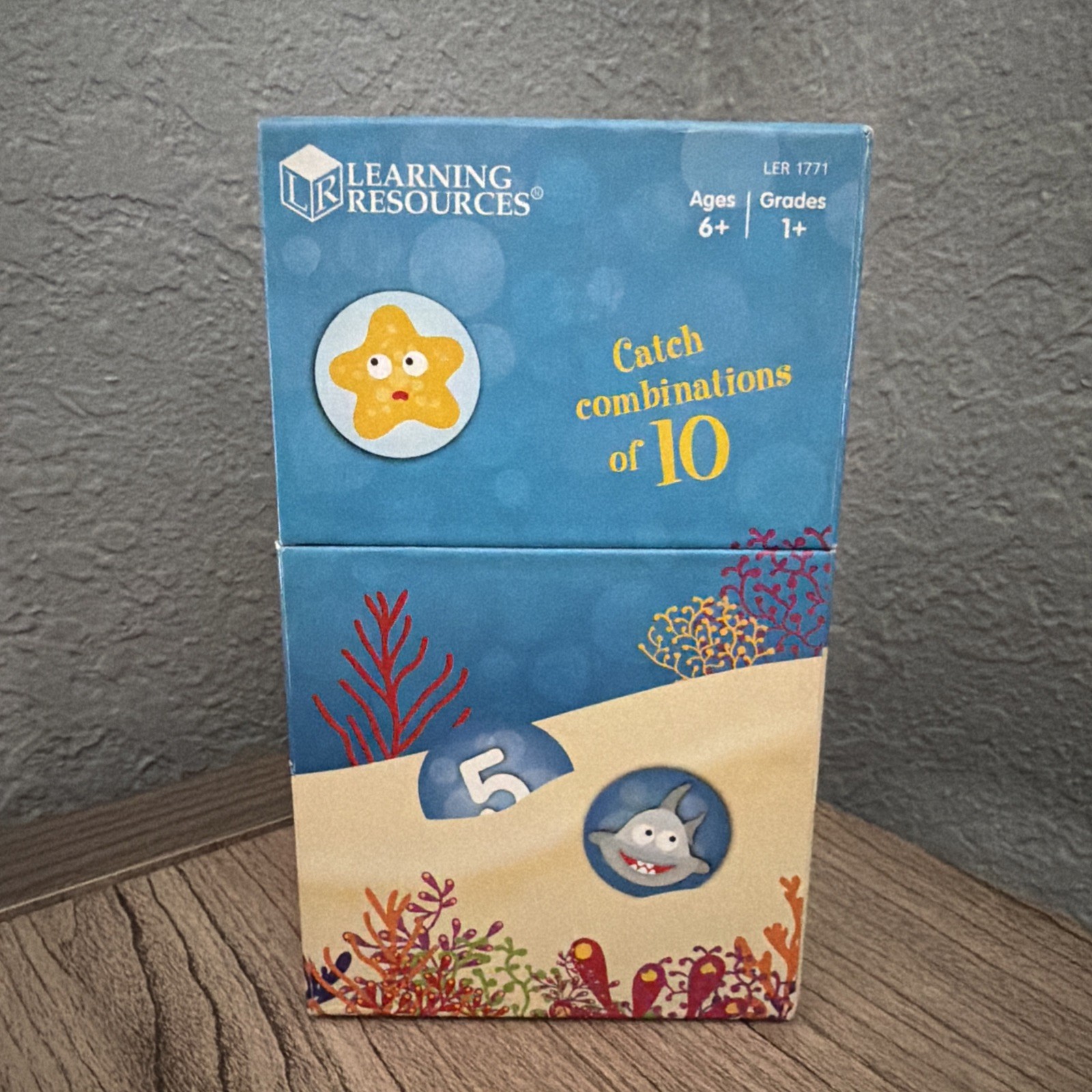 Learning Resources I Sea 10! Math Game “Catch” Combos of 10 Ages 6 Grade 1 +